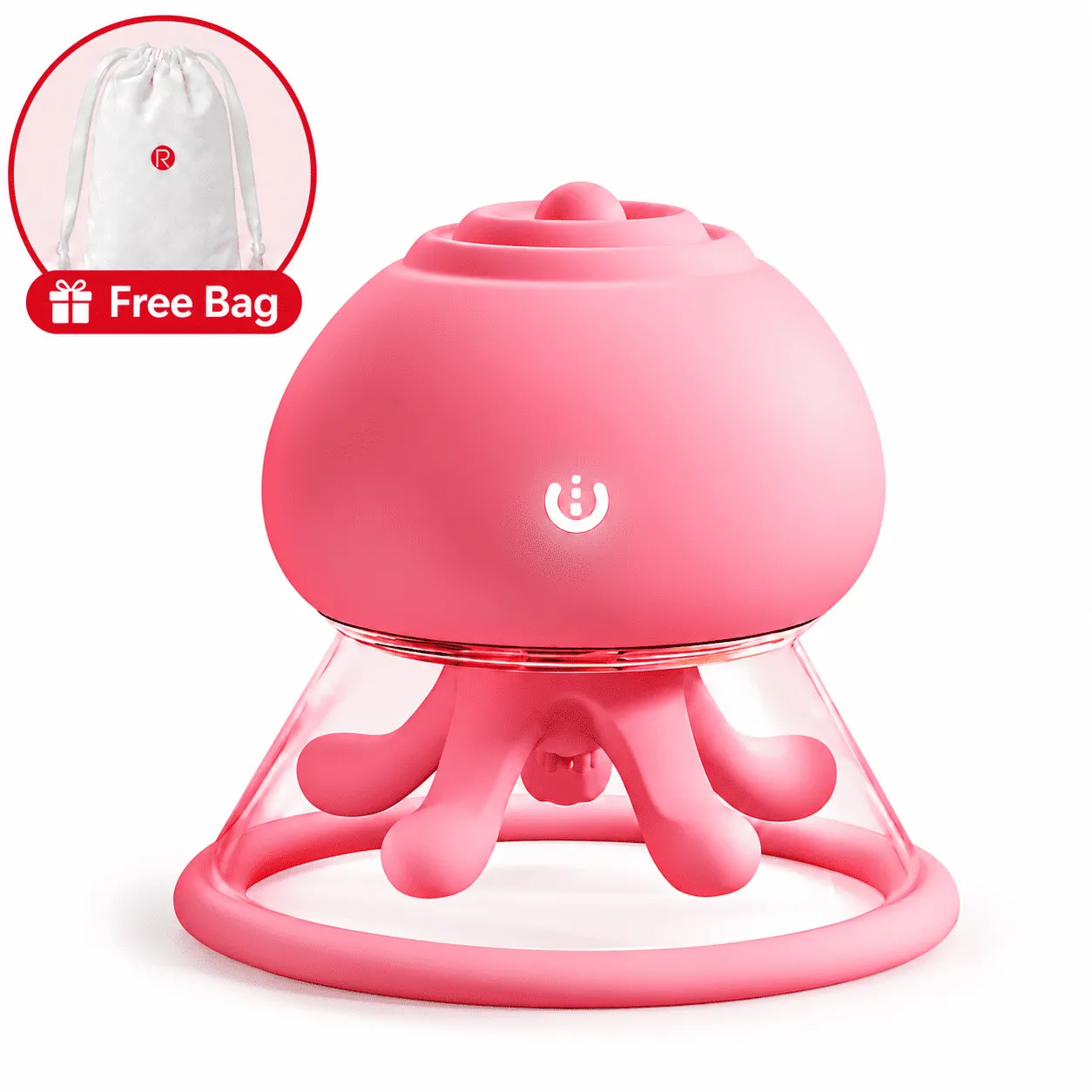 Nipbloom - 1 Piece Kneading & Suction Chest Toy