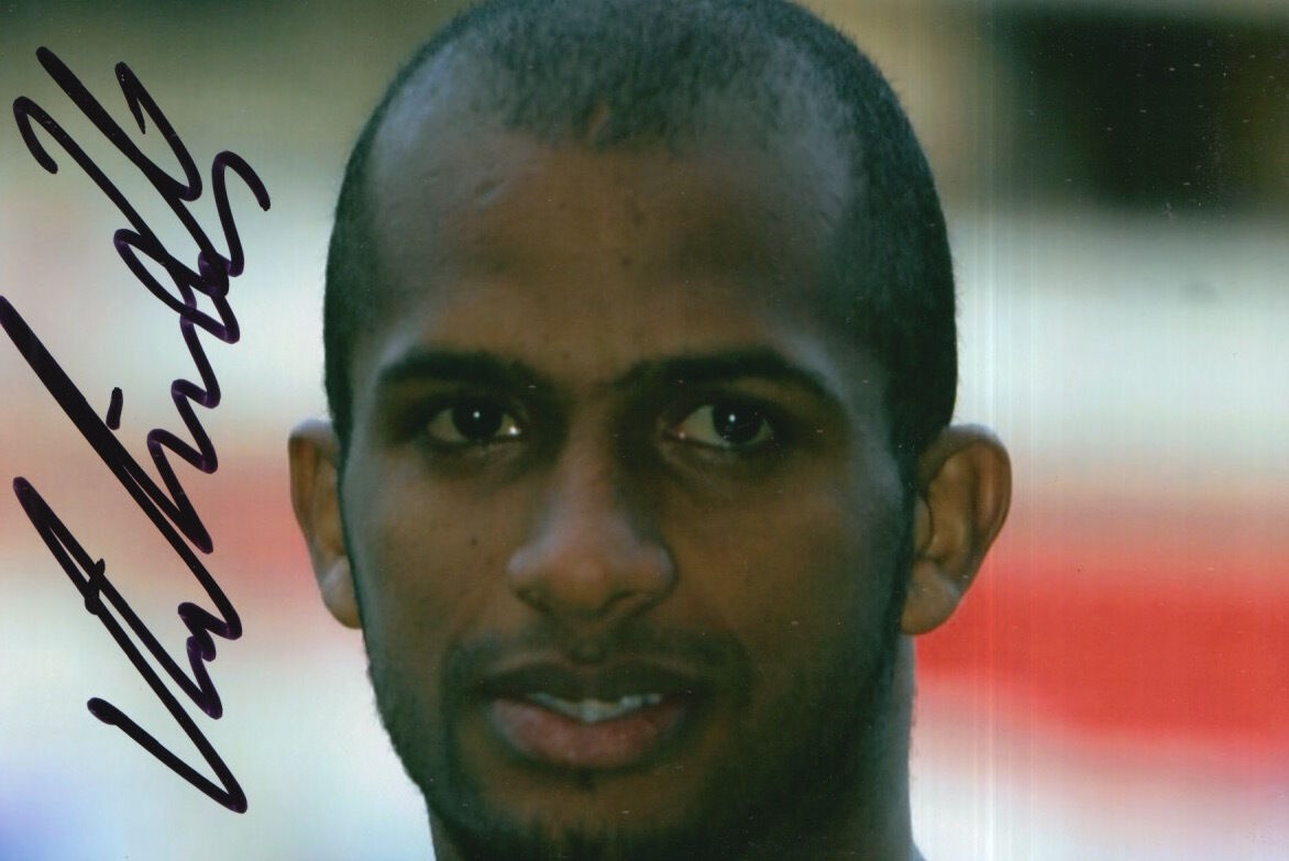 BOLTON WANDERERS HAND SIGNED ALI AL HABSI 6X4 Photo Poster painting 1.