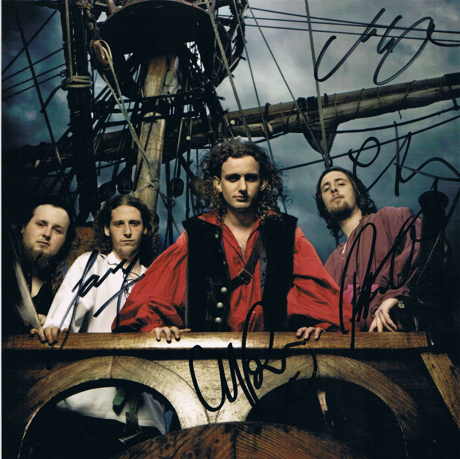 Alestorm genuine autograph 8x8