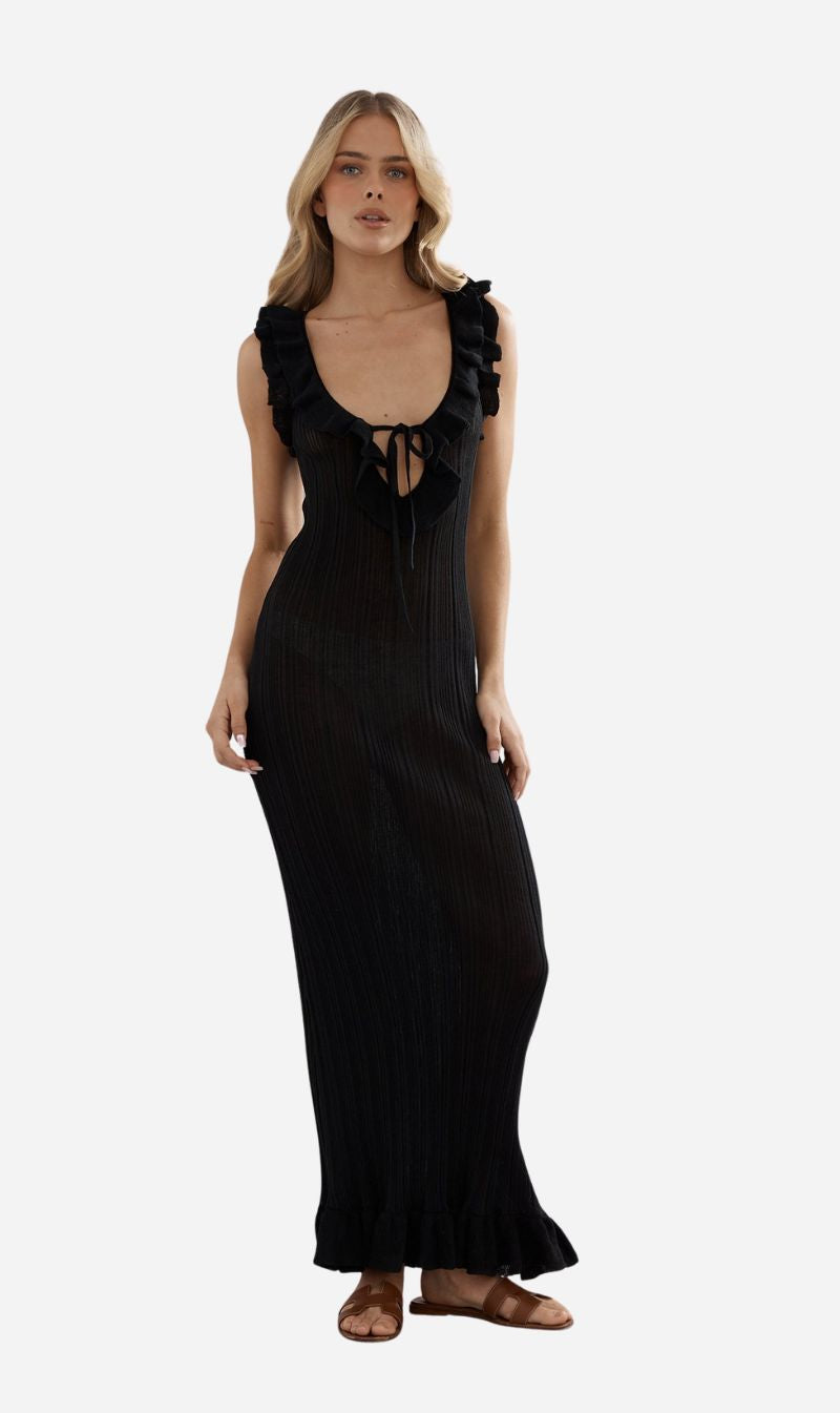 Caitlin Crisp | Angelica Dress - Black