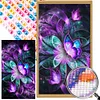 (40*70cm)Butterfly - Round Partial AB Drill Diamond Painting