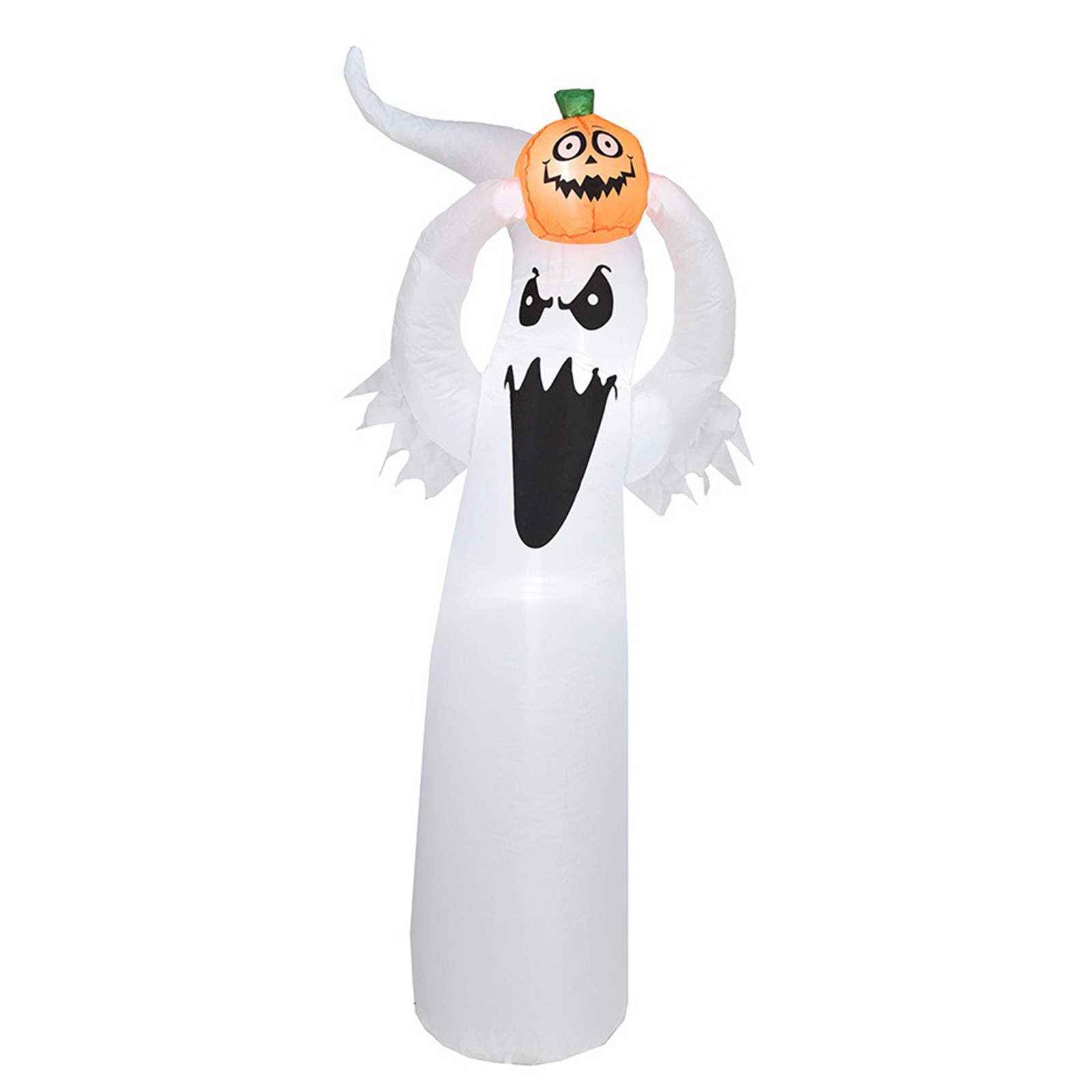 

Halloween 6ft Inflatable Pumpkin & Ghost Decorations LED Glowing Ornament, 501 Original