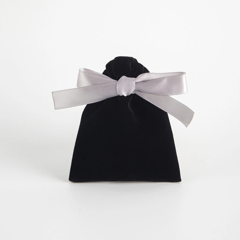 1 Piece Plush Casual Elegant Lady Holiday Banquet Daily Bow Knot Jewelry Packaging Bags