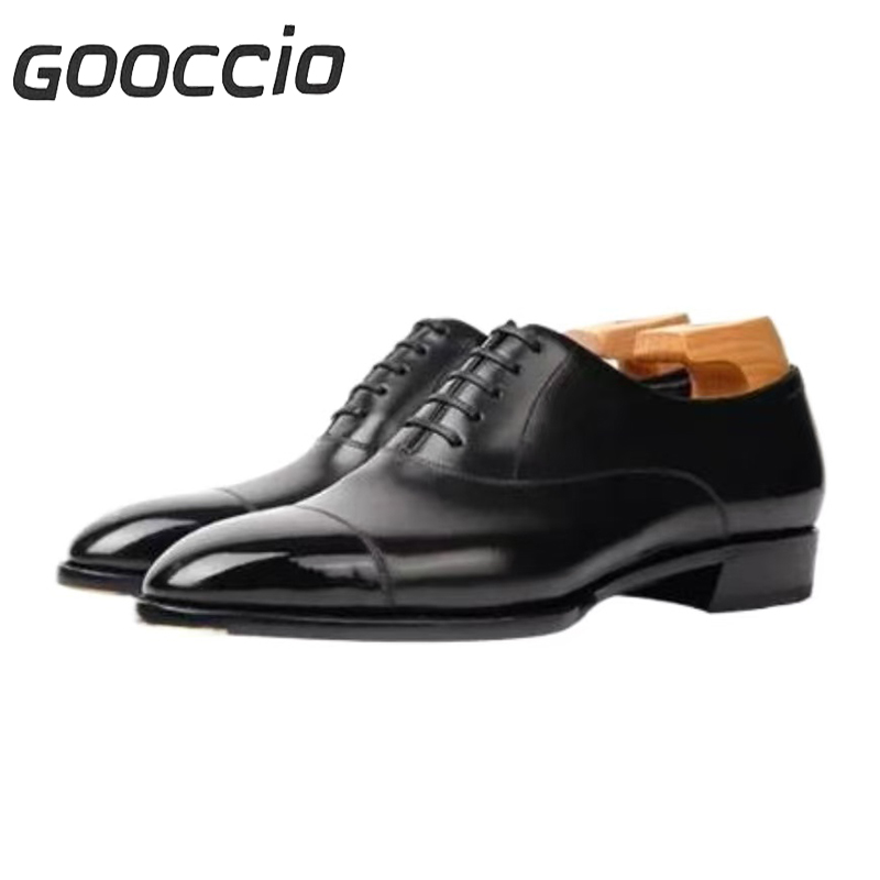 BT185 Museum Calf-Skin Dress Shoes/Oxford Shoes For Men GOOCCIO  