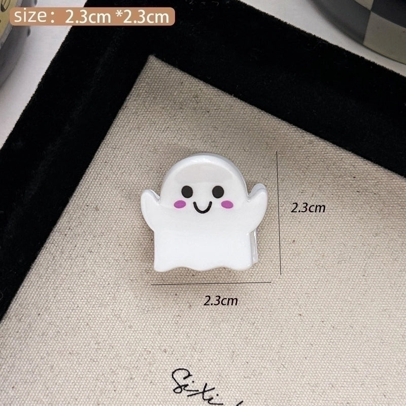 Halloween Cute Women’s Cartoon Ghost Arylic Hair Clip