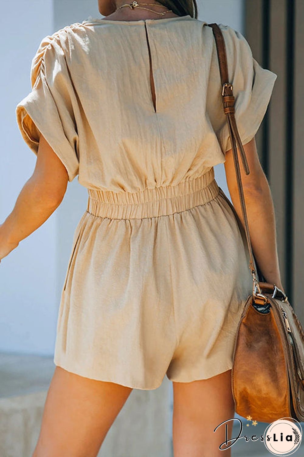 Any Occasion V Neck Bat Romper
