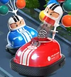 2-pack children's remote control car new product children's double remote control battle bumper car parent-child interactive kart drift collision ejection remote control toy car