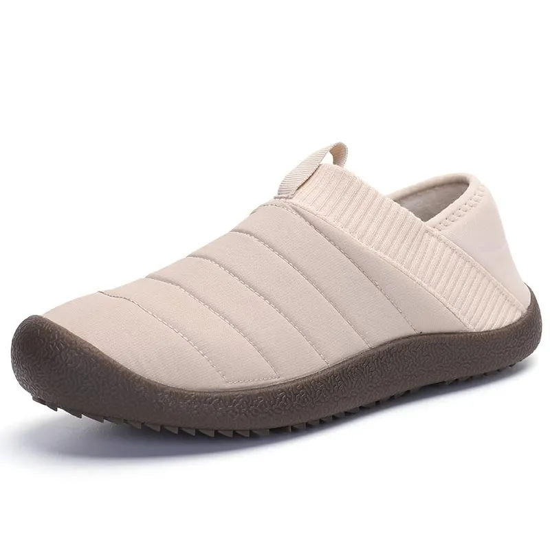 Winter Slippers Warm Men Shoes Waterproof Couples Casual Shoes Non-Slip Plush Cotton Indoor Outdoor Cozy Home Slides Big Size 48