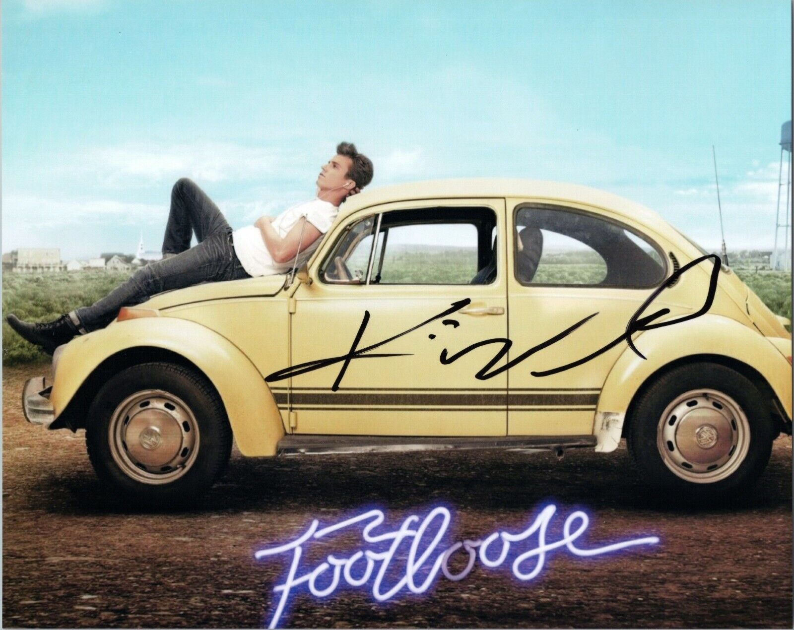 ~~ KENNY WORMALD Authentic Hand-Signed FOOTLOOSE