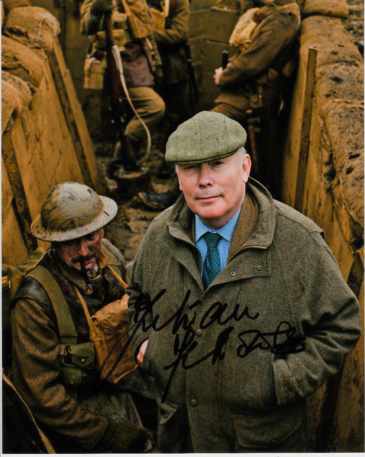 JULIAN FELLOWES SIGNED DOWNTON ABBEY Photo Poster painting UACC REG 242 (1)