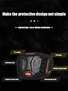 Motorcycle Waist Protector Brace Summer Breathable Waist Support Belt Red
