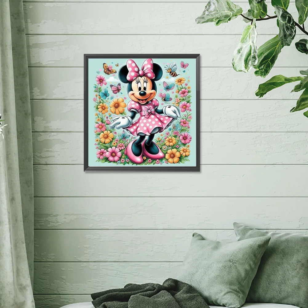 Diamond Painting - Full Round Drill - Mickey Mouse(Canvas|30*30cm)