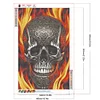 Diamond Painting -Full Round Drill Skull(60*40 CM)