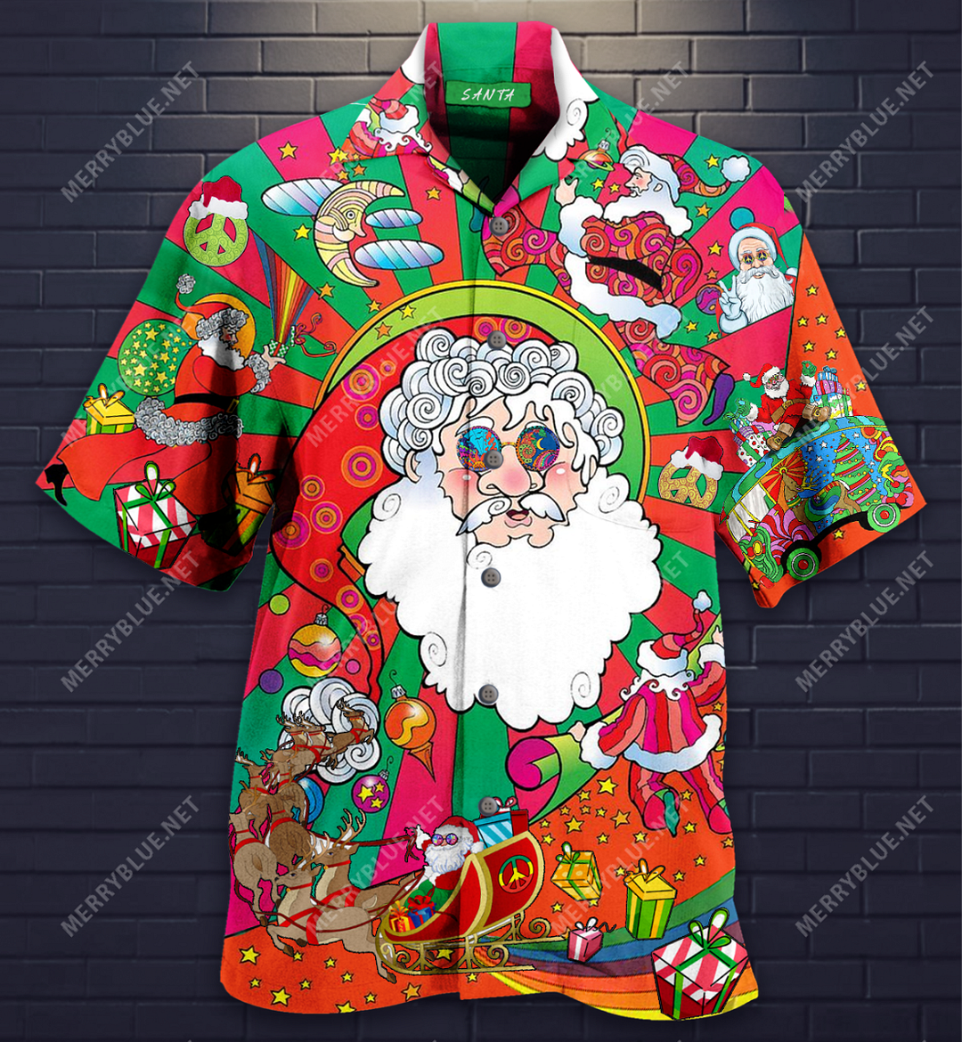 hippie christmas shirt