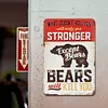 (Multi Style)Warning - Vintage Metal Signs - 30*40cm - Warning