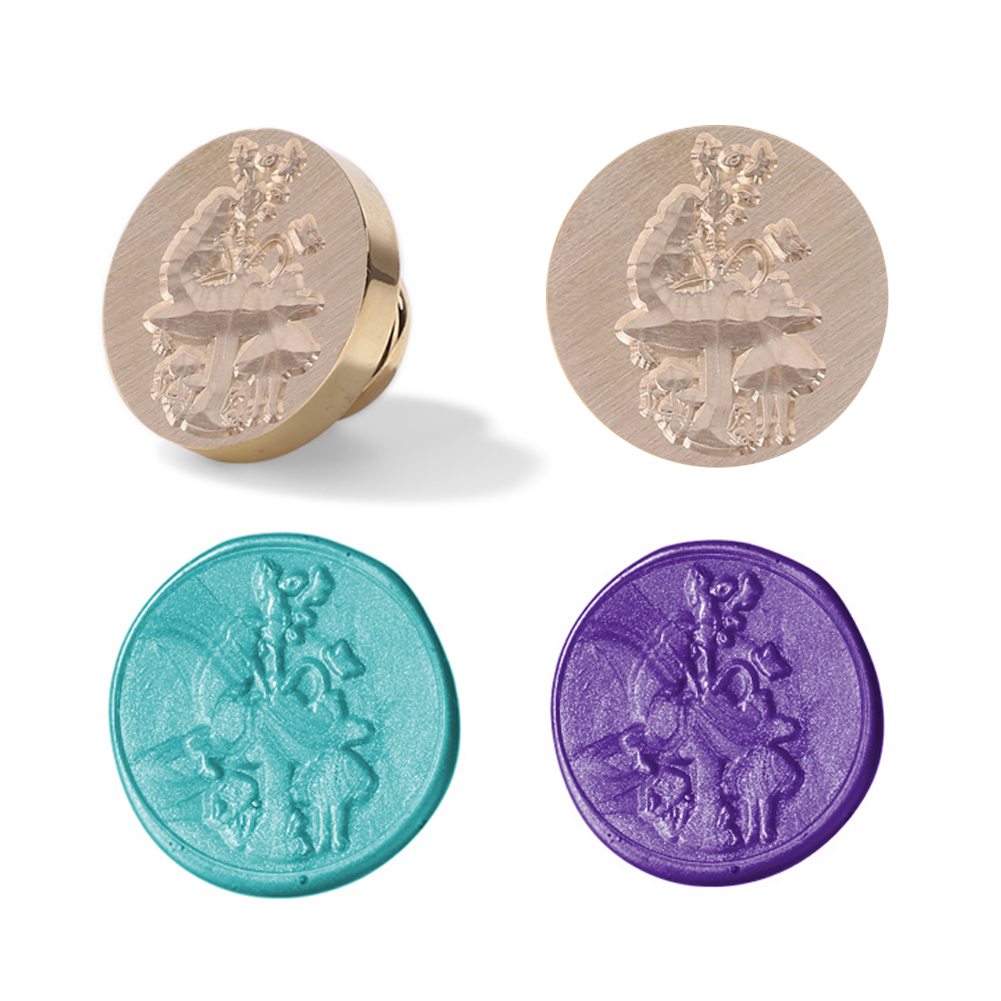 

25MM Wonderland Sealing Wax Stamp Head, 501 Original