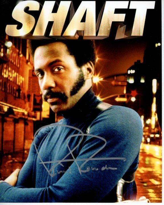 RICHARD ROUNDTREE Signed Autographed SHAFT Photo Poster painting