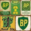 (Multi Style)BP Motor - Metal Tin Signs(8*12Inch/12*16Inch) - Garage