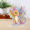 Diamond Painting Acrylic Multi-Color Dragon Ornament Kids Gift