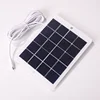 3W 5V Camera Micro USB Solar Panel Outdoor Surveillance Phone Fan Charger