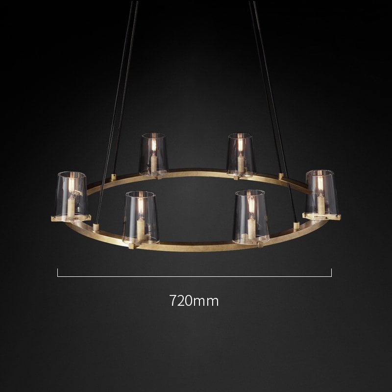 Pauillac Round Chandelier 36"