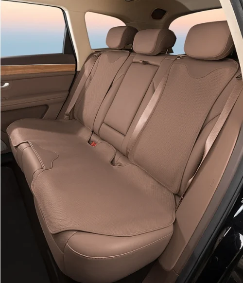 Nappa leather car seat cushion