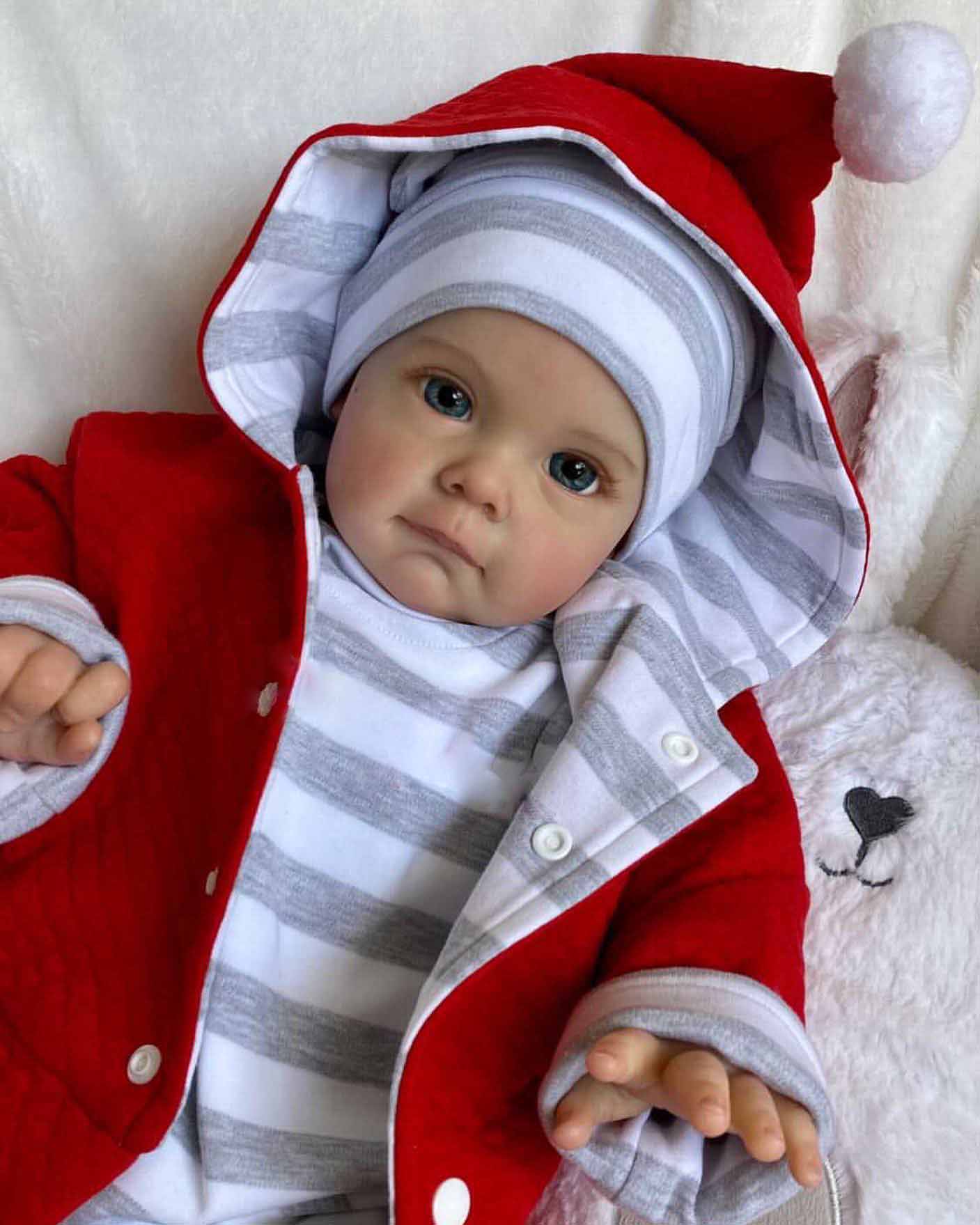 12'' Reborn Newborn Silicone Baby Reborns Doll Girl Santiago With