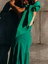 Bowknot Backless Halterneck Maxi Dress