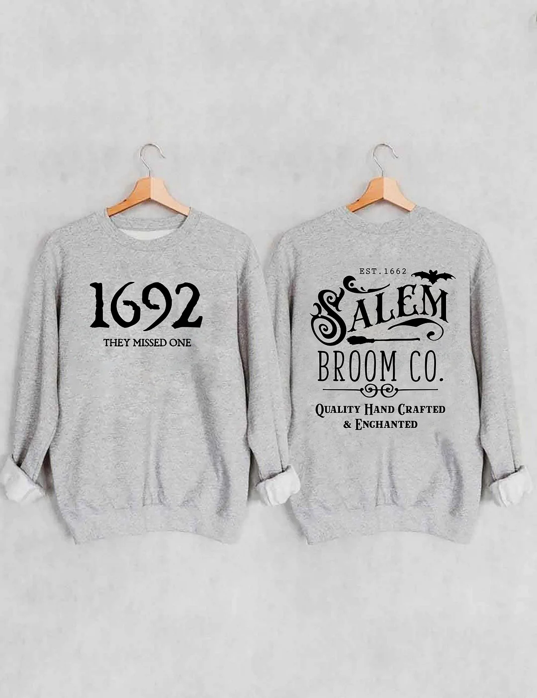 Salem Broom Co Halloween Sweatshirt
