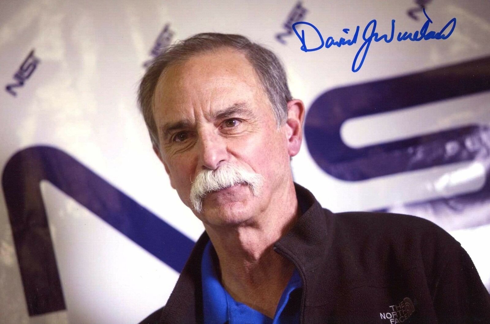 David J. Wineland PHYSICS NOBEL PRIZE 2012 autograph, In-Person signed Photo Poster painting