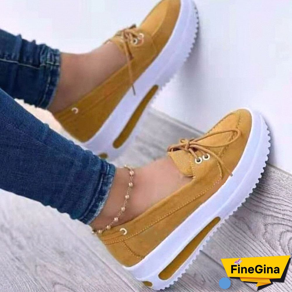 Size 43 Hemp Rope Woven Platform Shoes Women Bow Slip-on Casual Shoes Spring White Pink Yellow Shoes zapatos de mujer