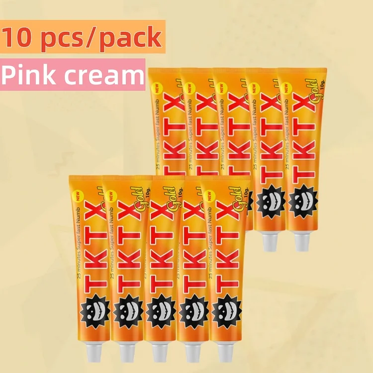 10/20 Pieces Gold (Pink cream) Classic TKTX 0.35oz/pcs Pink cream