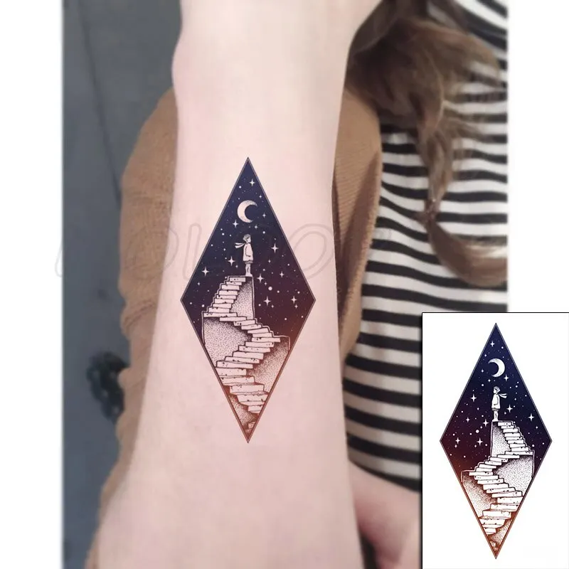 Waterproof Temporary Tattoo Stickers Playing Cards Peach Tattoo Small Size Tatto Flash Tatoo Fake Tattoos for Man Girl Women