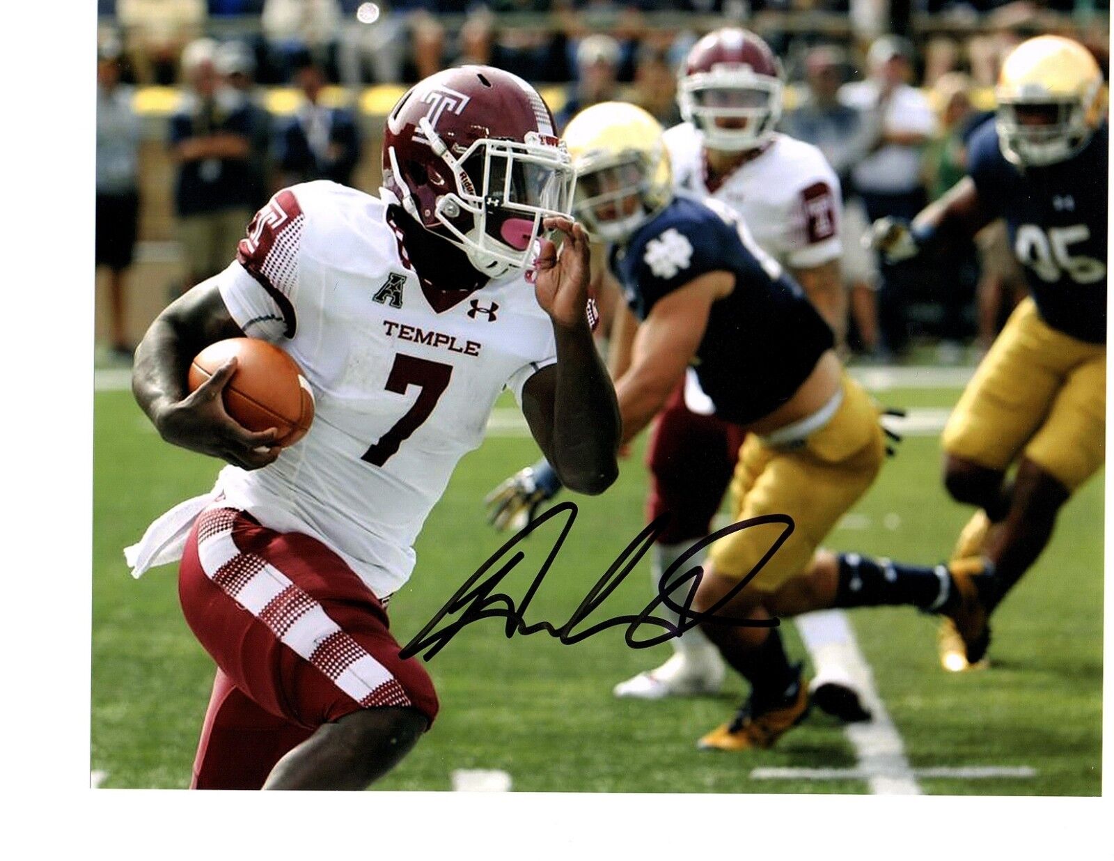 Ryquell Armstead signed autographed 8x10 football Photo Poster painting Temple Owls 2019 Draft g