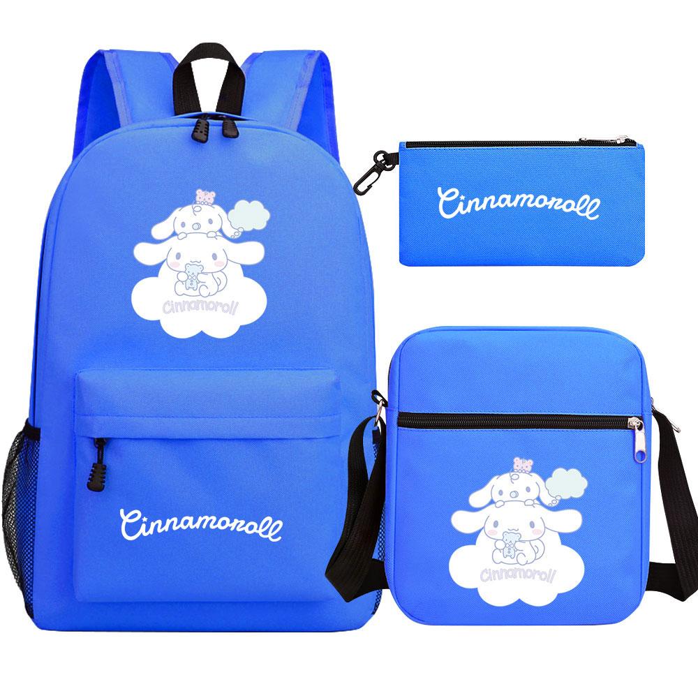 Mayoulove Cinnamoroll Backpack Large Capacity Cute Design for School and Outdoor Use-Mayoulove