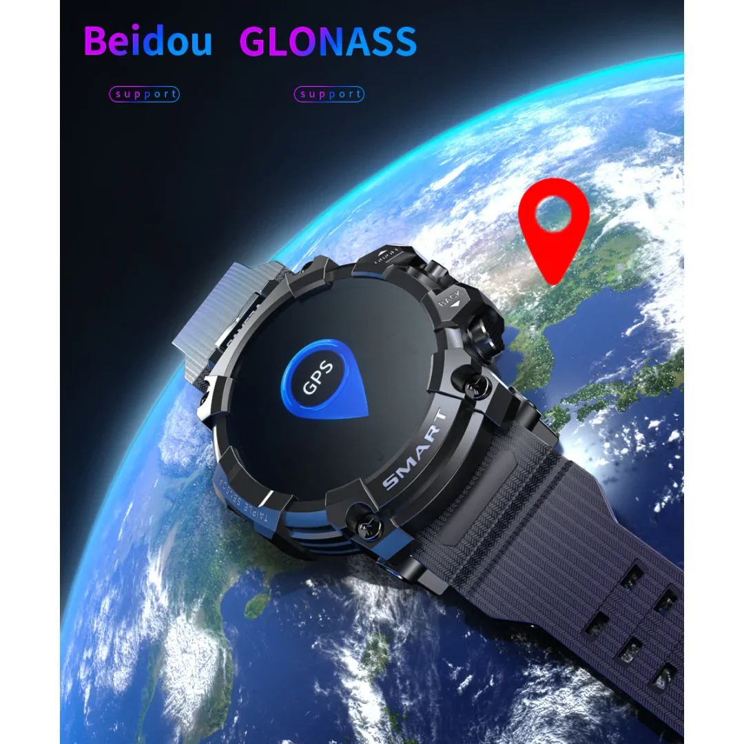 Video Call Wifi Internet Download GPS Positioning Smart Watch