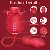 SKYLAR | Clitoral G-Spot Stimulator Rose Toy with Tongue