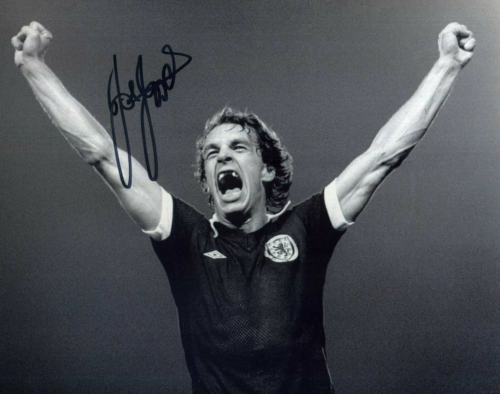 JOE JORDAN Signed Photo Poster paintinggraph - Leeds / Manchester United Scotland - Preprint