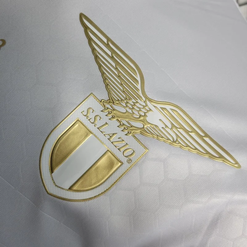 2023/2024 Player Version Lazio 10th Anniversary Edition White Soccer Jersey 1:1 Thai Quality