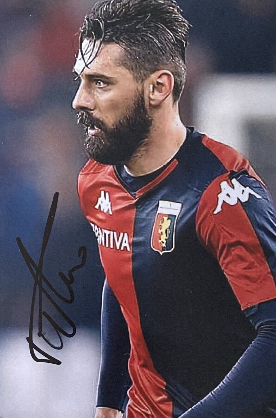 Marko Pajac Hand Signed Genoa 6X4 Photo Poster painting