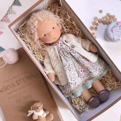 Handmade Waldorf Doll - Belen