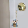 6Pcs DIY Diamond Painting Owl Keychain