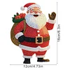 Xmas Acrylic Shaking Head 5D DIY Diamond Art Tabletop Decorations (Santa Claus)