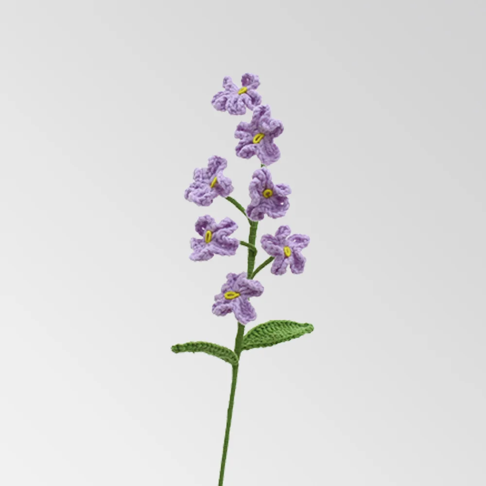 Creative hand-woven Forget Me Not bouquet home decor