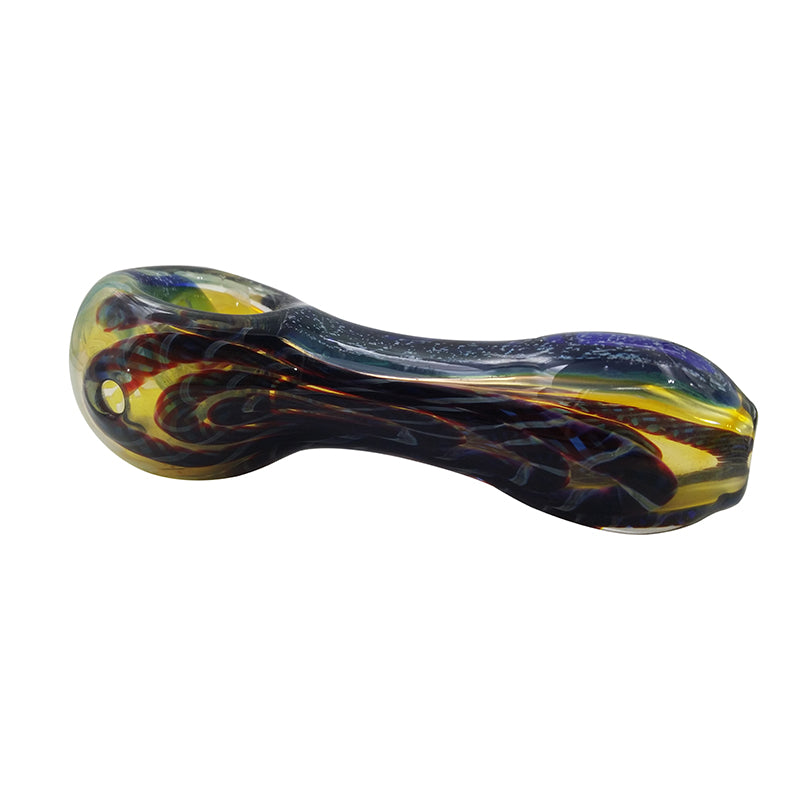 OEM Colorful Glass Spoon Smoking Pies