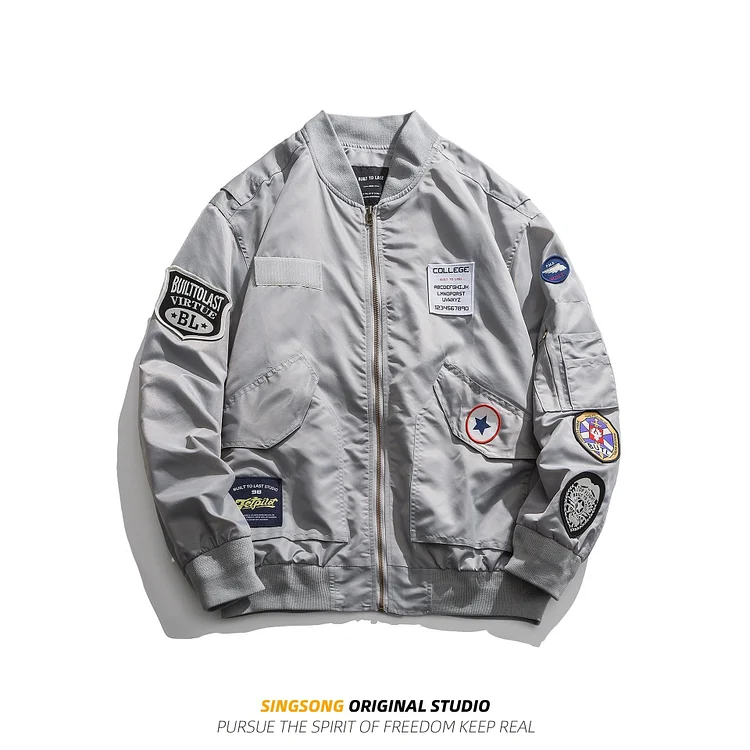 Varsity Jacket for Men Baseball Jackets Spring Autumn Trends Fashion Uniform