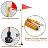 Kayak Flag Mount Kit with Screws Base Boat Flag Mount Set for Kayak Canoe Boat