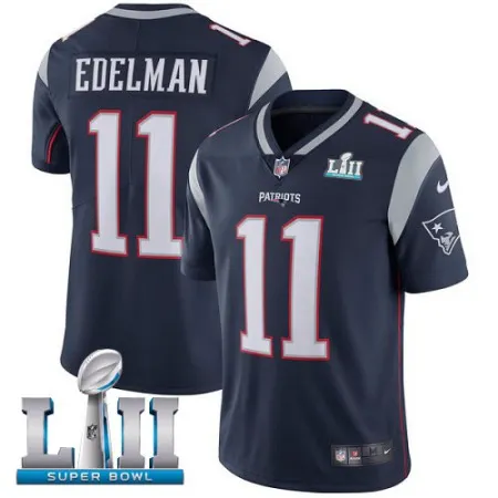 Youth New England Patriots #11 Julian Edelman   Navy Vapor Untouchable Limited Stitched NFL Jersey