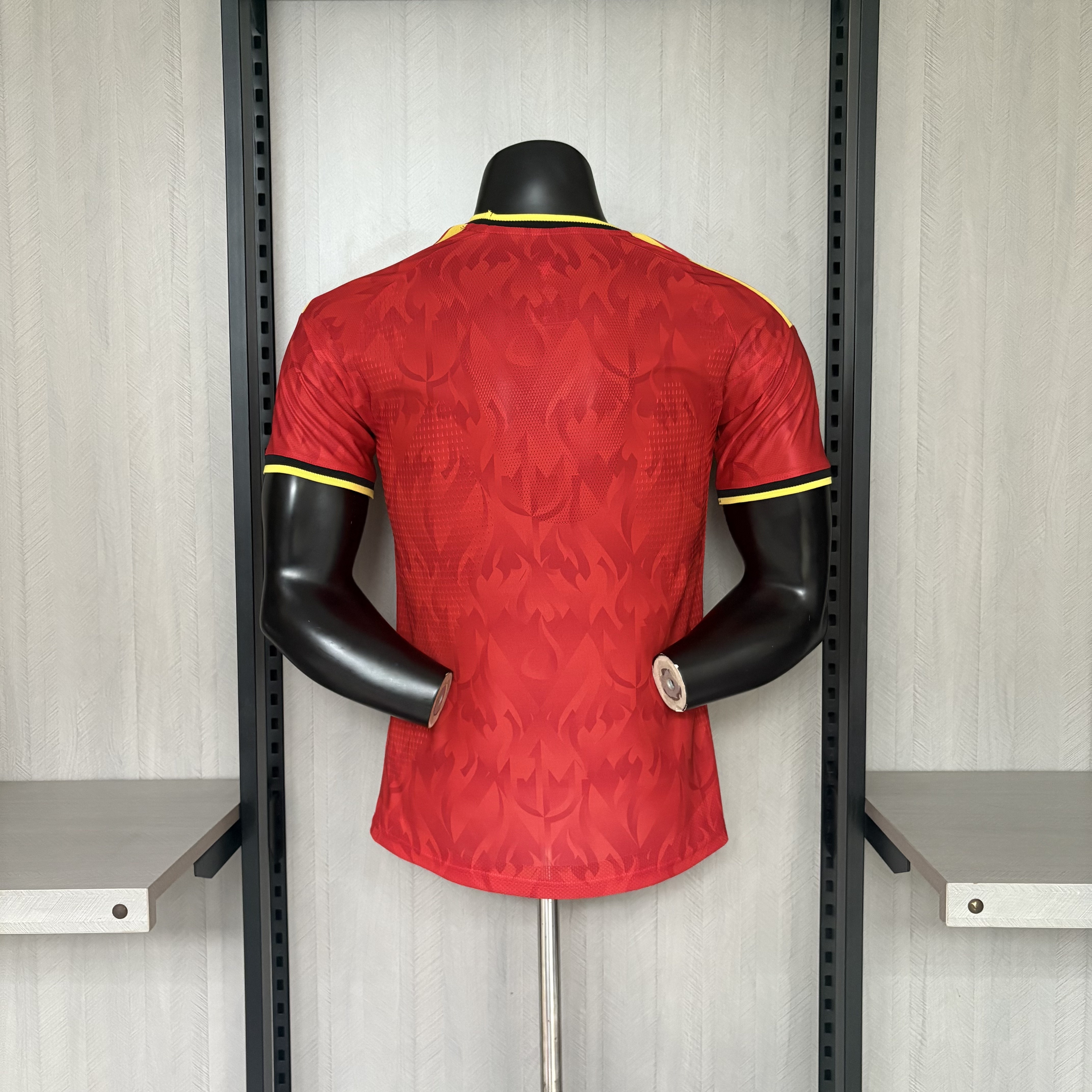 2026 Belgium Home Player Version Football T-Shirt Thai Quality