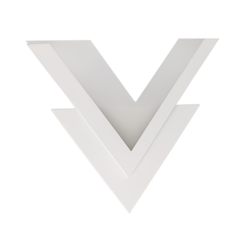 

9W Modern Nordic LED Wall Acrylic Letter V, 501 Original